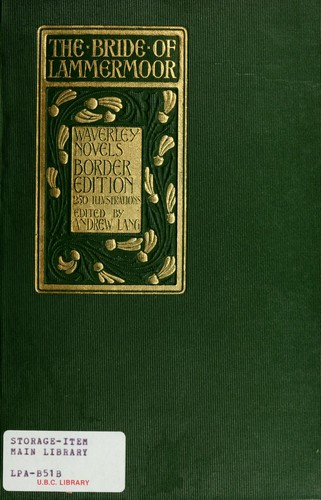 The Bride of Lammermoor cover